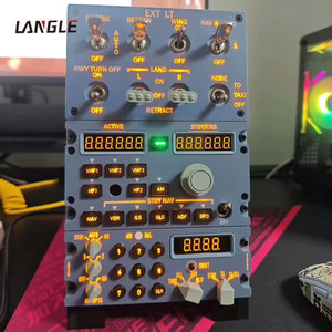 Panneau de commande radar météorologique, simulateur de vol OVH, panneau d'éclairage externe, simulateur de conduite TCAS, simulateur de course, Airbus A320 - Product Image 6