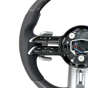 Volant Mercedes Amg A E S Classe C GLC CLS GLE CLA 45 43 C36 G63 C43 W176 W212 W213 W222 W177 X253 W211 E55 E53 A35 E63s - Product Image 4