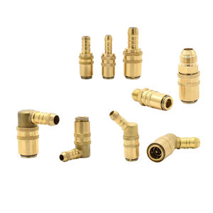 Быстросоединительный латунный фитинг с гладкой поверхностью, гидравлический соединительный шланг и инструмент, БЫСТРОРАЗЪЕМНАЯ литая техника - Product Image 5