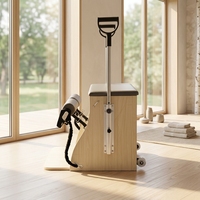 Chaise Wunda de Pilates en bois, équipement d'exercice multifonctionnel pour la remise en forme, fournisseur pour studios de yoga et de Pilates
