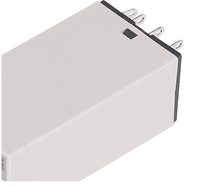 Relais temporisé de contrôle de temporisation à l'activation JSZ6-4 AC/DC 220V 5A 4NO+4NC 60 secondes Alliage d'argent 14P