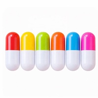 Stylos Bille en Gros Forme Capsule Mini Plastique Extensible Logo Personnalisé Écriture Fluide pour Pharmacie École Cadeaux Promotionnels