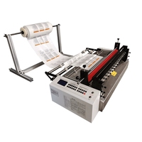 Machine de découpe entièrement automatique avec fonction de perforation pour film bulle en coton perlé, papier kraft, film PE/PVC, moteur Schneider