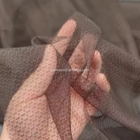 Filet en dentelle de diamant respirant de bonne qualité, utilisé pour la production de perruques et de bonnets de perruque, accessoires pour coiffures