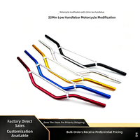 Nouvelle barre transversale avant basse en aluminium de 22 mm de diamètre, allongée de 800 mm, pour moto – Pièces de rechange/réparation universelles