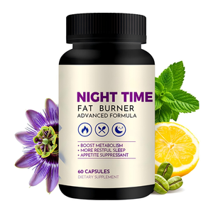 Private Label Extra Strength Nature Herbal Night Time Fat Burner Slim Capsule <strong>Supplement</strong> for <strong>Weight</strong> <strong>Loss</strong> with Ashwangandha Root - Product Image 1