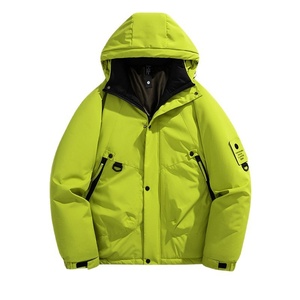 Chaqueta Acolchada Holgada de Estilo Urbano para Hombre, Chaqueta de Invierno con Forro Grueso y Cálido para Actividades al Aire Libre - Product Image 1