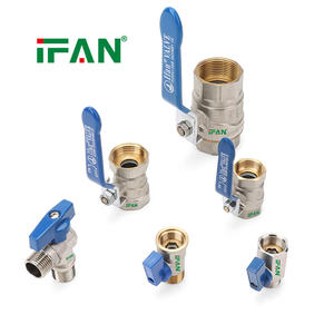 IFAN Sanitärmaterialien Hochdruck-Wasserventil, Geschmiedetes Manuelles Ventil 1/2''-2'' Messing-Wasserventil - Product Image 1