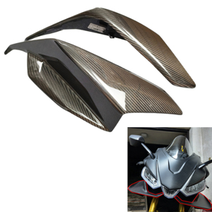 Panel Lateral Fijo de Fibra de Carbono 100% Seca Pre-pre para Motocicleta <span class=keywords><strong>Aprilia</strong></span> <span class=keywords><strong>RSV4</strong></span> 2020+ - Kit de <span class=keywords><strong>Carenado</strong></span> de Fibra de Carbono para Moto - Product Image 1