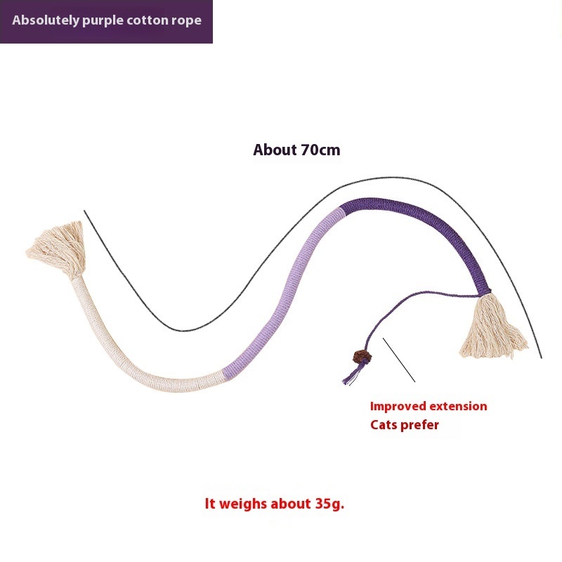 Absolument violet-mord la corde