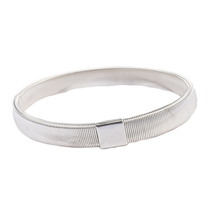 Universal metal armband, stretchy arm strap for shirts, <b>jackets</b>, and sweatshirts; elastic and stretchy alloy armband; non-slip - Product Image 3