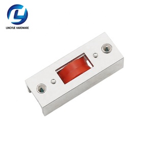 Polea de puerta y ventana con marco de Metal de aluminio de doble capa, rodillo rojo de nailon, uso de puerta corredera de rueda única - Product Image 5