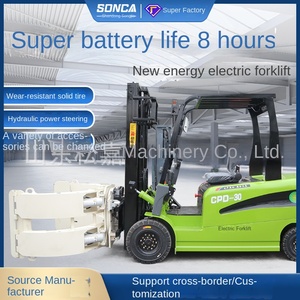 SONCA Chariot élévateur électrique rotatif à 360 degrés avec pince, modèle de chariot élévateur électrique à pince, capacité de levage nominale de 3000 kg - Product Image 5
