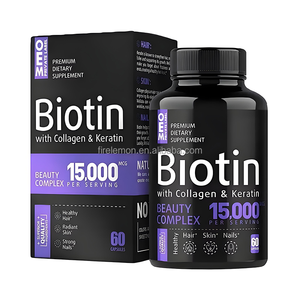 Nhãn hiệu riêng chăm sóc tóc chăm sóc da và chăm sóc móng tay sản phẩm cho người lớn Biotin Collagen và <span class=keywords><strong>keratin</strong></span> thực phẩm bổ sung - Product Image 3