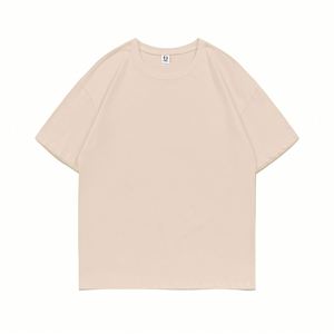 ออกแบบเสื้อยืดผู้ชายตามสั่ง คุณภาพสูง ผ้าฝ้ายเนื้อหนา ทรงโอเวอร์ไซส์ เสื้อยืดเปล่า วิธีการพิมพ์ซิลค์สกรีน - Product Image 4