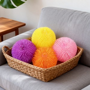 Jouet anti-stress TPR transfrontalier, grande boule brillante et moelleuse en caoutchouc souple pour jeunes (7-14 ans) - Vente en gros fabricant - Product Image 1