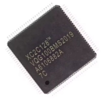 Dispositivo Lógico Programable MCU XC2C128-7VQG100C Original, Nuevo, Microcontrolador, Chip MUP, Circuito Integrado