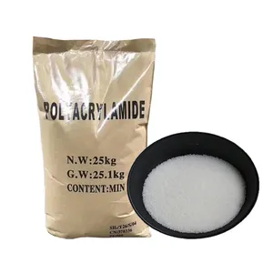 Perceuse à huile Anion Polyacrylamide poudre de Polyacrylamide anionique Pam/phpa huile chimique utilisée