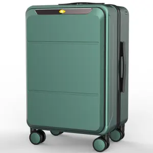 Factory customized Cheap colorful Hard Case ABS PC luggage Trolley universal wheel casters carry on suitcase spinner luggage