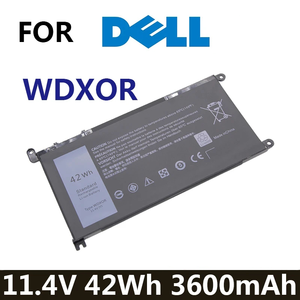 WDXOR 42Wh 11.4V ノートパソコンバッテリー DE Inspiron 13 5000 5368 15-7560 15 5538 13 7368 15 <span class=keywords><strong>5567</strong></span> 15 5568 15 7000 P61F T2JX4 3CRH3用 - Product Image 2