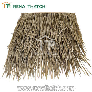 Toiture en chaume synthétique en paille de blé artificielle avec protection UV, toiture en chaume synthétique, gazebo en palmier, tuiles de toiture en chaume - Product Image 4
