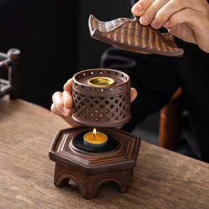 Quemador de aceite esencial multifuncional con diseño hueco de <span class=keywords><strong>la</strong></span> <span class=keywords><strong>Dinastía</strong></span> Han Yun, lámpara de palacio, plato para incienso y censero - Product Image 2