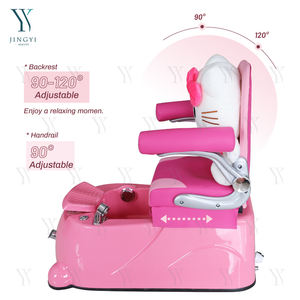 Salon de manucure enfants spa chaise de pédicure bonjour <span class=keywords><strong>kitty</strong></span> couleur rose réglable enfant chaise de massage des pieds pédicure et manucure à vendre - Product Image 5