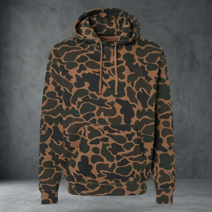 Sweat-shirt à capuche imprimé camouflage pour homme, coupe classique, décontracté, manches longues, pull en coton tricoté, streetwear d'automne - Product Image 2