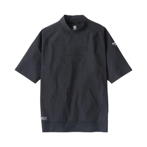 Streetwear Cool Stretch col montant <span class=keywords><strong>chemise</strong></span> à manches courtes 300 grammes sérigraphie solide tricoté - Product Image 6