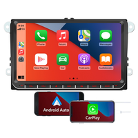 Sistema de Navegación GPS 2DIN, Carplay Inalámbrico, Android Auto, Pantalla Táctil de 9 Pulgadas, Radio para Auto, Estéreo Android para Auto, vw