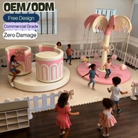 Manège à tasses tournantes pour enfants, équipement de jeu d'intérieur personnalisé, jeu d'amusement pour tout-petits, location pour fêtes