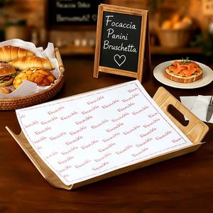 Custom Printed Coated Disposable Grease Proof Wrapping <b>Paper</b> Food Grade Sandwich <b>Paper</b> for Hamburger Packaging - Product Image 4
