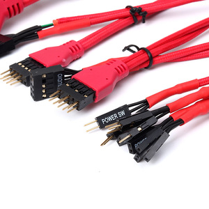 Wire Harness Extension Cable White 4 Pin Connector For <b>Computer</b> Motherboard Power Supply <b>Accessories</b> - Product Image 5