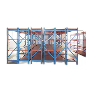 ISO Certified Q235 Steel Medium Duty Adjustable Warehouse Storage Racks Ce Certified Shelving for Efficient Storage