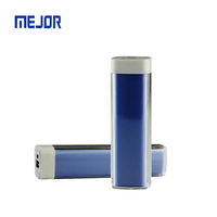 Batterie externe personnalisée format rouge à lèvres, mince, de poche, mini, portable, chargeur de téléphone, cadeau promotionnel