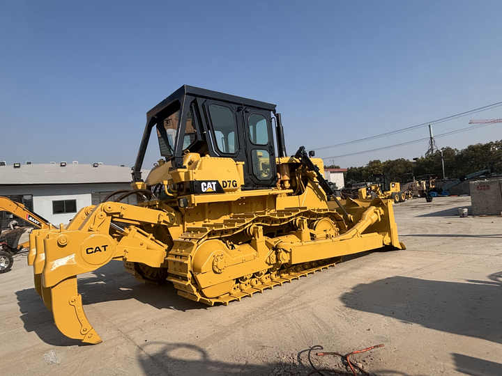 Original Construction Works Second Hand CAT D7G Earth Moving Bulldozer ...