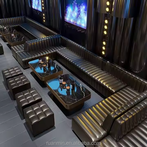 Bộ bàn ghế sofa quầy bar KTV phong cách thương mại, dùng cho nhà hàng, quán cà phê, quán trà sữa hoặc nội thất phòng khách - Product Image 3