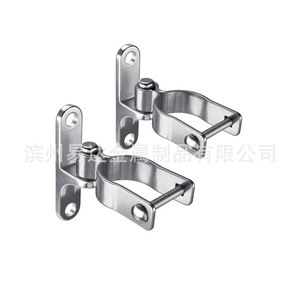 Kit de Bisagras para Puerta de Granja de Acero Inoxidable 304, Diámetro de Fijación de 35 mm, Fácil Instalación, Diseño Industrial - Product Image 2