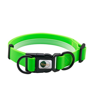 经典防水环保 PVC 狗项圈，带安全绳，适合中小型犬户外玩耍 - Product Image 6
