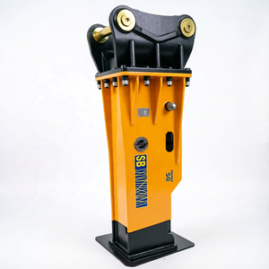 Marteau hydraulique de type boîte SB50 pour les industries de la construction - Composants essentiels (marteau, pompe, burin) pour excavatrices de 11 à 16 tonnes - Product Image 1