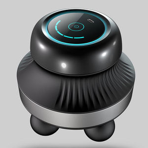 Mini masseur de corps électrique à 4 têtes pour les tissus profonds Produit de massage sportif pour soulager les tensions des épaules et du dos - Product Image 3