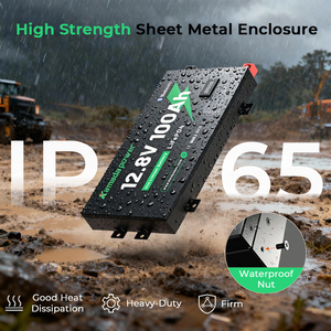 Batterie LiFePO4 12V Kamada Thin pour 4x4 et caravane |   Conception compacte pour les espaces restreints et la puissance tout-terrain, 6000+ cycles jusqu'à 3,84 kWh - Product Image 6