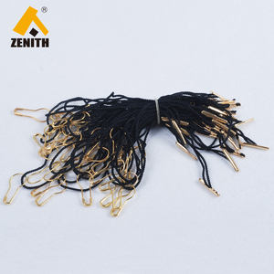 LS40009 chuỗi treo thẻ với an toàn pin có thể giặt polyester và nhựa cho hàng may mặc giày túi - Product Image 4