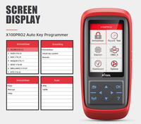 Programador de Llaves de Auto Xtool X100 Pro2, Escáner Automotriz IMMO, Lector de Códigos OBD2, Herramienta de Diagnóstico con Adaptador EEPROM, Actualización Gratuita
