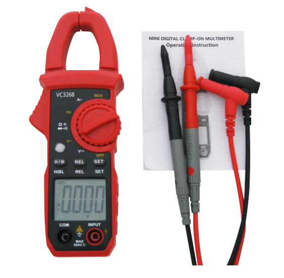 SUNPEACE Intelligent Digital Clamp Meter High-precision Multimeter AC/DC Clamp Ammeter 600A/600V Industrial Household Use