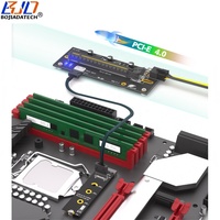 Kartu Adaptor 2280 M.2 M-Key Interface ke PCI-e 4.0 16X dengan Input 12V ATX 6PIN dan Kabel Data Oculink untuk Dock Kartu Grafis Eksternal