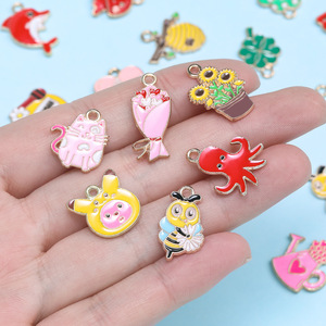 Cartoon Zinc Alloy Charms Mixed Color For DIY Jewelry Keychain <b>Bracelet</b> Earring Gift Unisex Accessory - Product Image 3