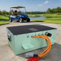 Batterie LiFePO4 48V 180Ah pour voiturette de golf, véhicule de tourisme, navette, haute capacité, BMS personnalisé, vente en gros usine