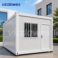 Vicdowex - Casa Contenedor Desmontable de Montaje Rápido en Oferta, para Vivienda Temporal, Oficina y Almacén, Unidad Modular Prefabricada