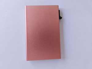 Tarjetero Metálico Automático Retráctil / Estuche para Tarjetas de Aleación de Aluminio / Lector de Tarjetas Antirrobo - Product Image 5